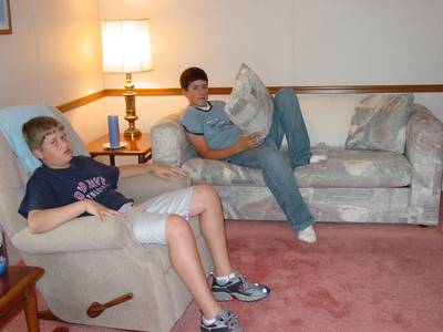 Granma and Granpa 2003 At the River 025